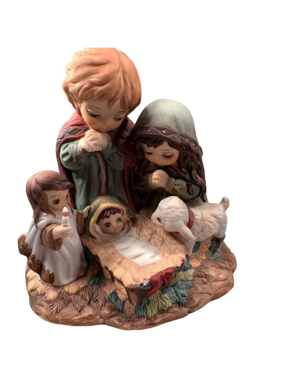 Jody Bergsma Nativity Figurine Christmas Scene Vintage Limited Edition 461/2500